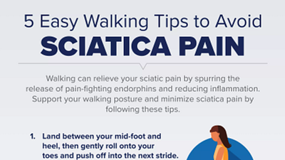 5 Easy Walking Tips to Avoid Sciatica Pain